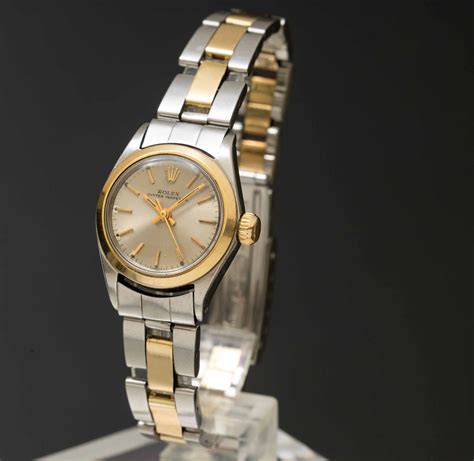 rolex oyster lady acciaio e oro anni 60|rolex oyster perpetual lady.